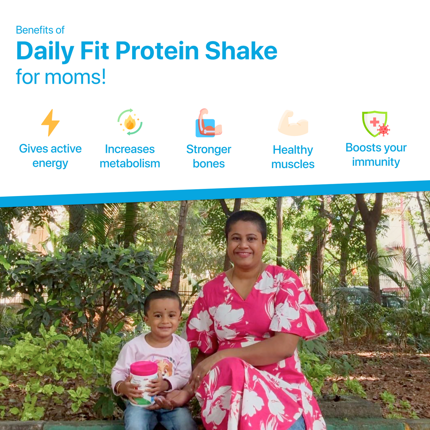 Daily Fit Protein Shake (Weight Loss + Stronger Bones/Muscles)