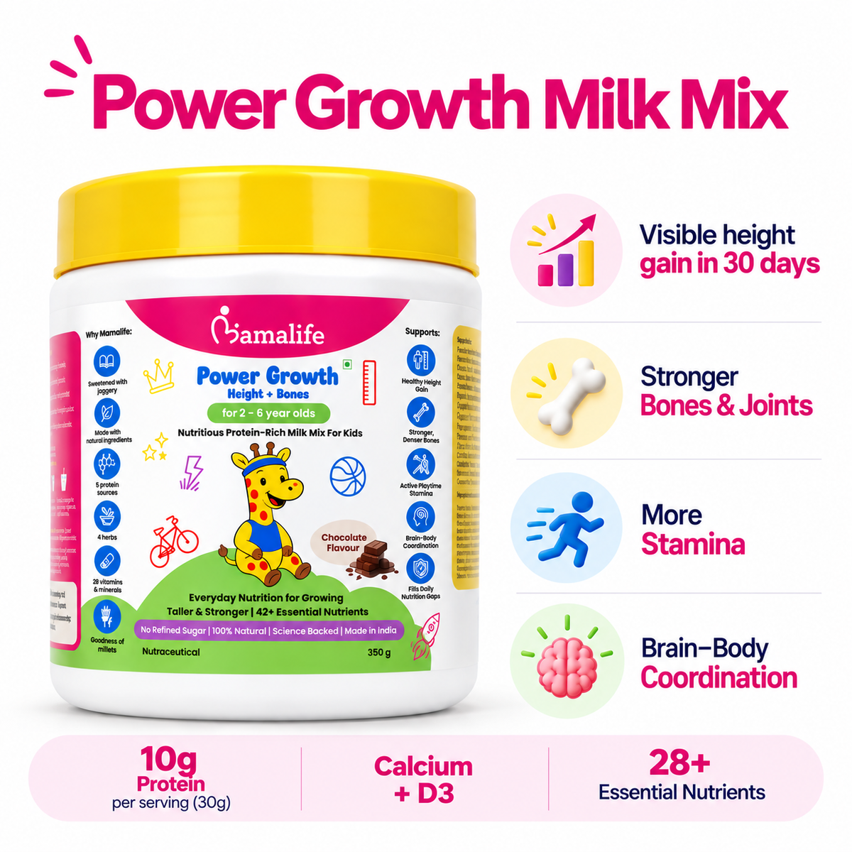 Power Growth Protein Mix (Visible height gain in 30 days)