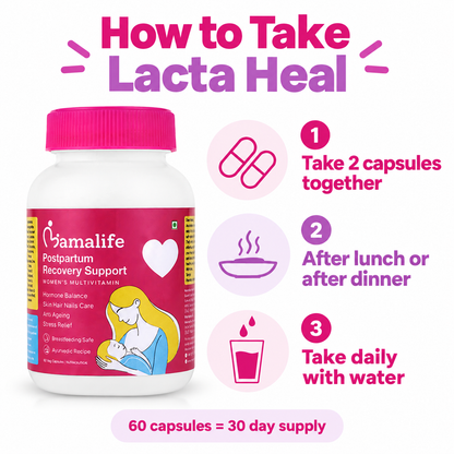 Lacta Heal Ayurvedic Multivitamin for Postpartum Recovery
