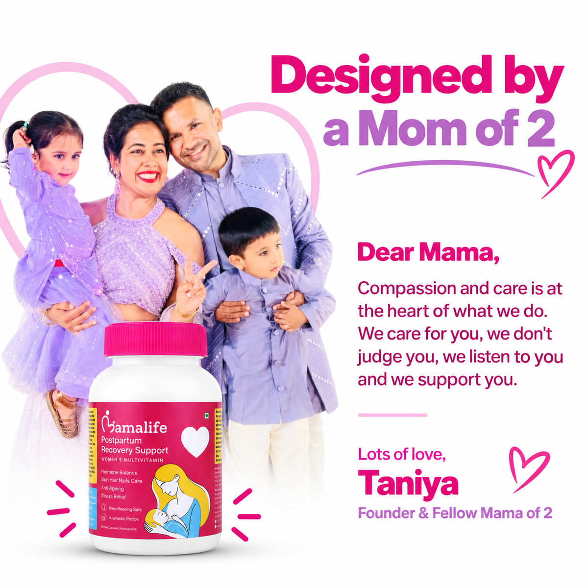 Lacta Heal Ayurvedic Multivitamin for Postpartum Recovery