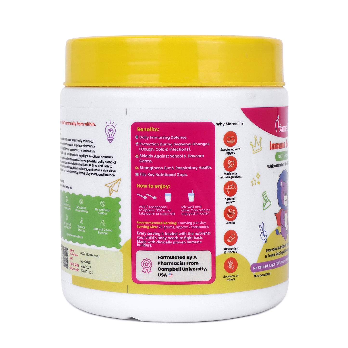 Immune Booster Kids Milk Mix (2-6 Years)
