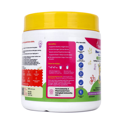 Power Growth (Height + Bones) Kids Protein-Rich Milk Mix (2-6 Years)