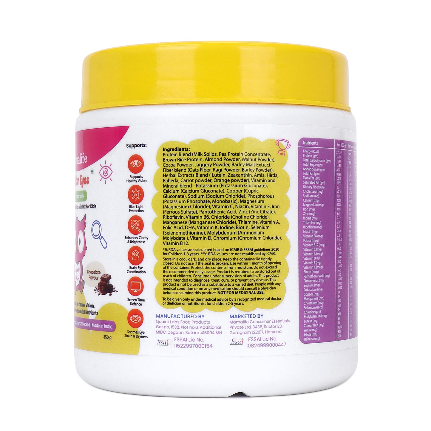 Brighter Eyes Kids Milk Mix (2-6 Years)