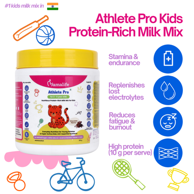 Athlete Pro Kids Protein-Rich Milk Mix (2-6 Years)