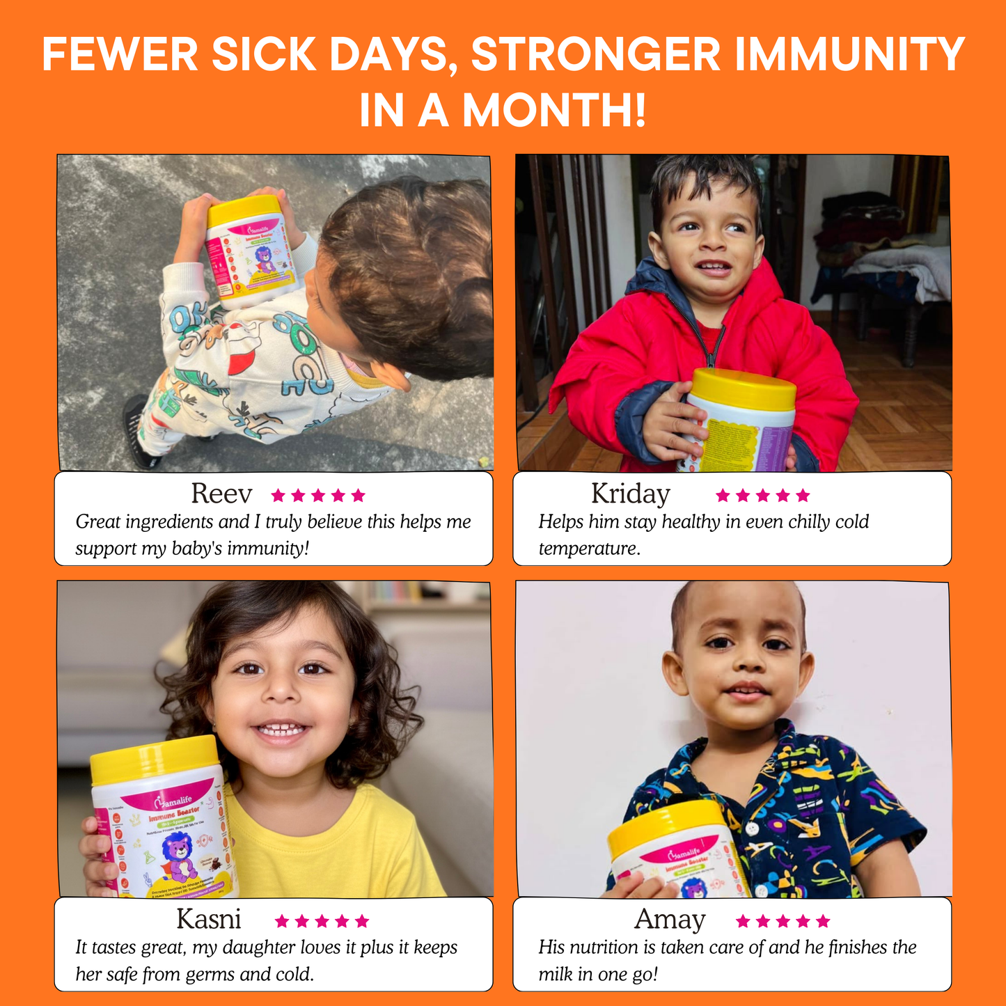 Immune Booster Kids Milk Mix (2-6 Years)